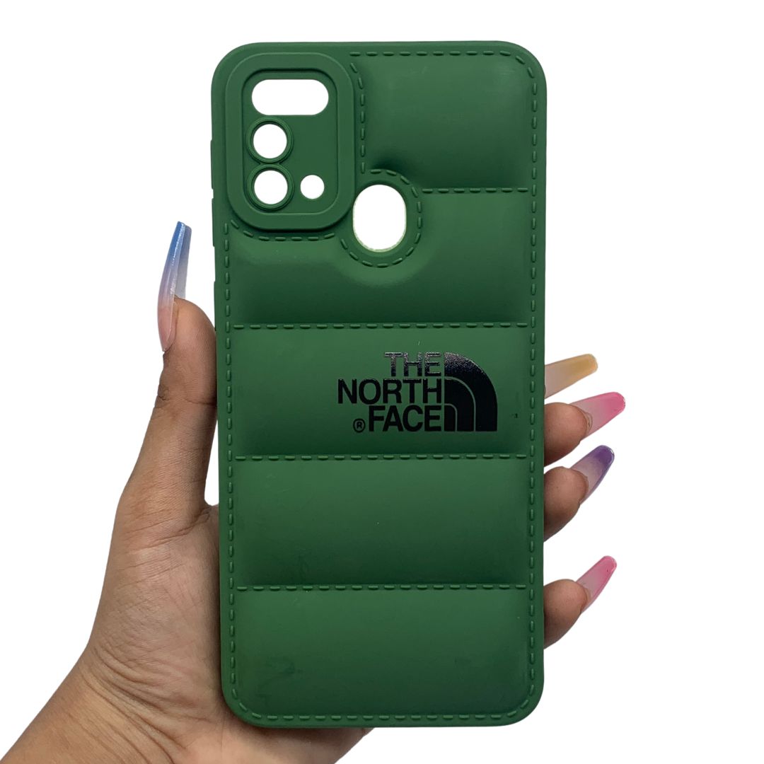 Samsung M31 Puffer Jacket Case Shock-Absorbing Air Cushion Back Cover