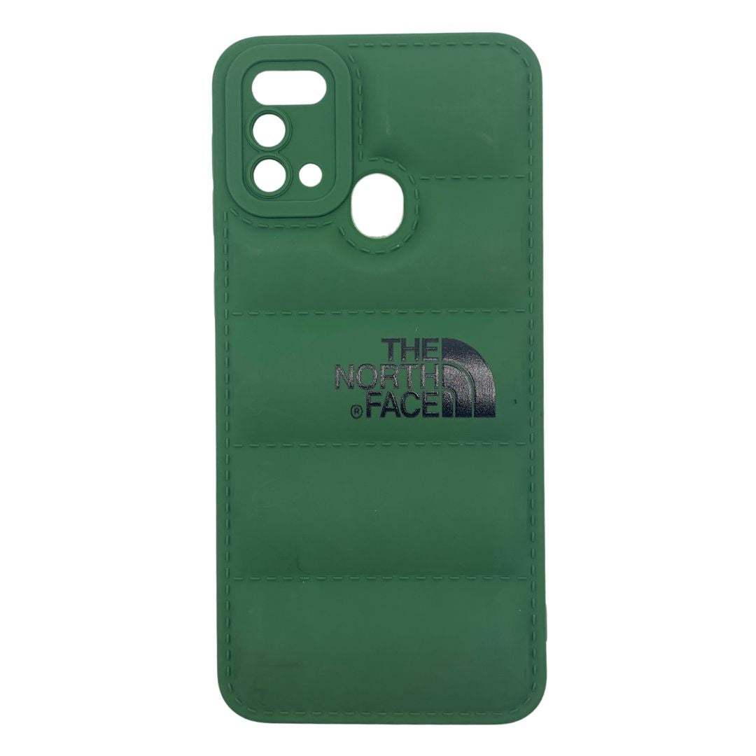Samsung M31 Puffer Jacket Case Shock-Absorbing Air Cushion Back Cover