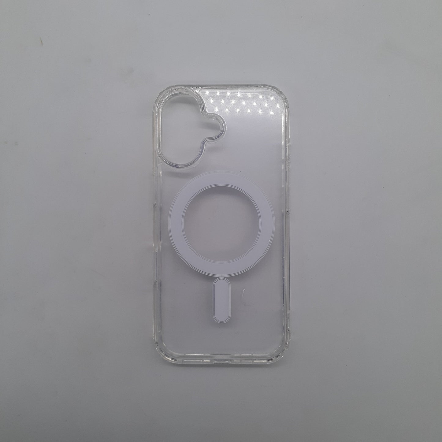 iPhone 17 Clear MagSafe Compatible Case Magnetic Wireless Charging Cover