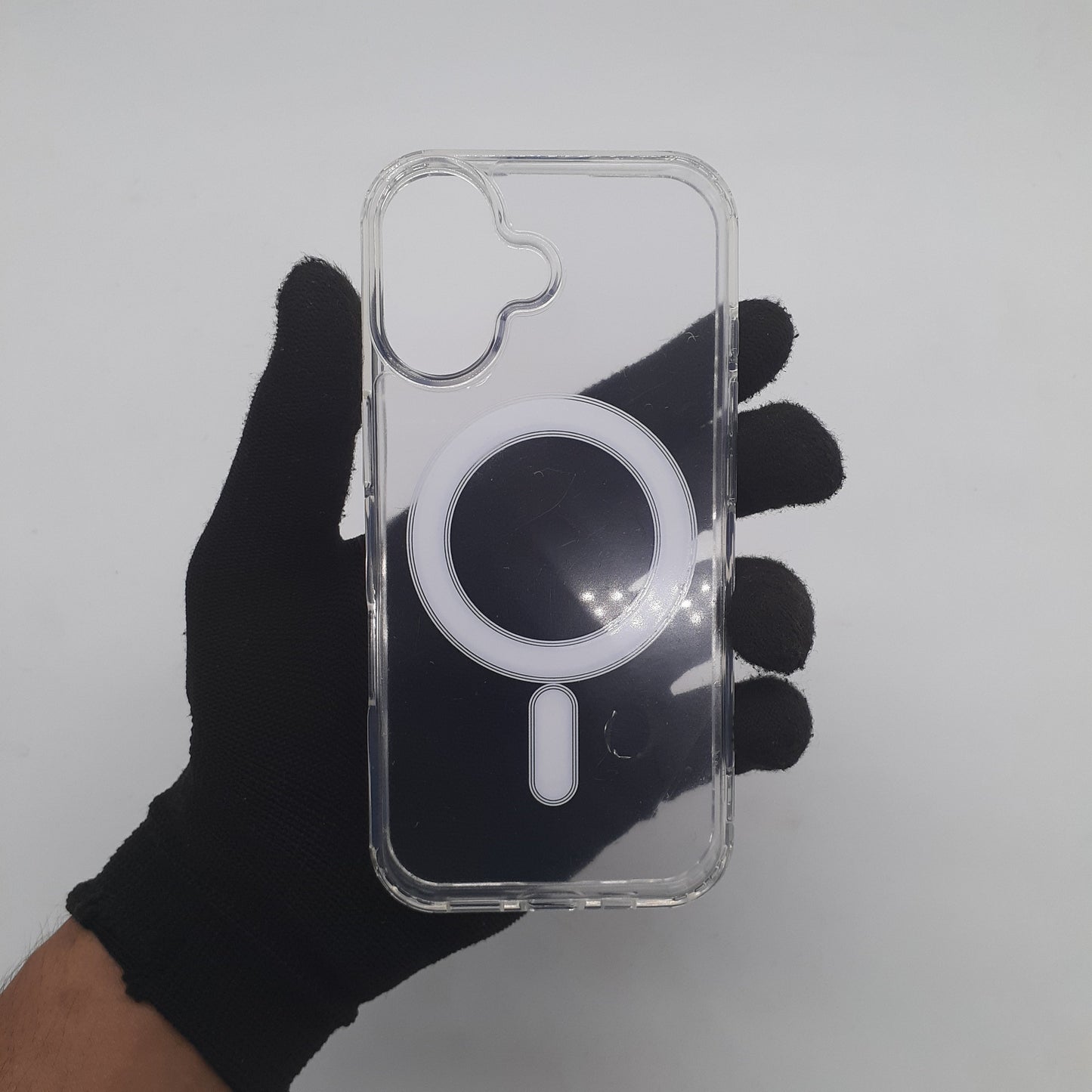 iPhone 17 Clear MagSafe Compatible Case Magnetic Wireless Charging Cover