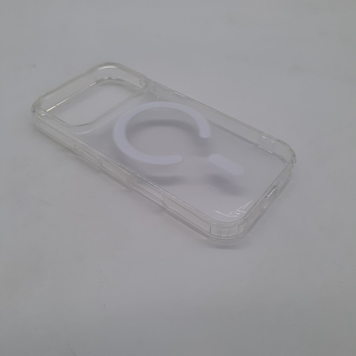 iPhone 17 Pro Clear MagSafe Compatible Case Magnetic Charging Cover