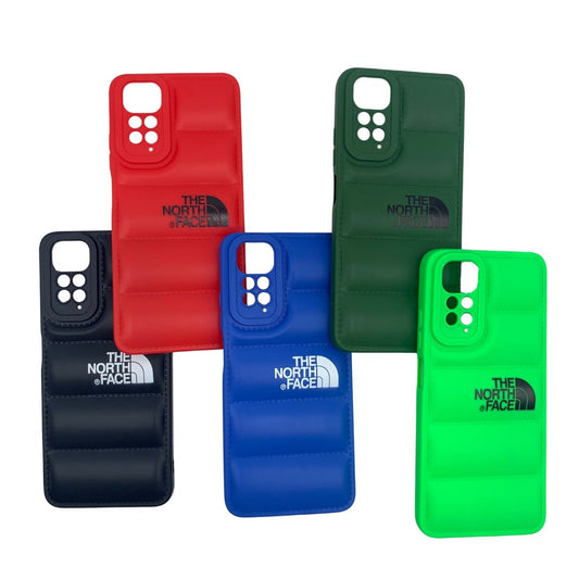 Redmi Note 11 4G Puffer Jacket Case Shock-Absorbing Air Cushion Back Cover