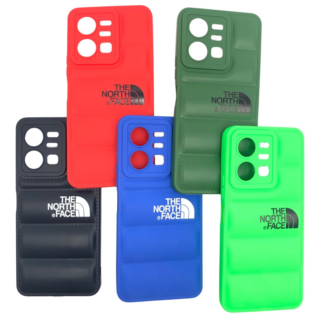 Vivo Y22 Puffer Jacket Case Shock-Absorbing Air Cushion Back Cover