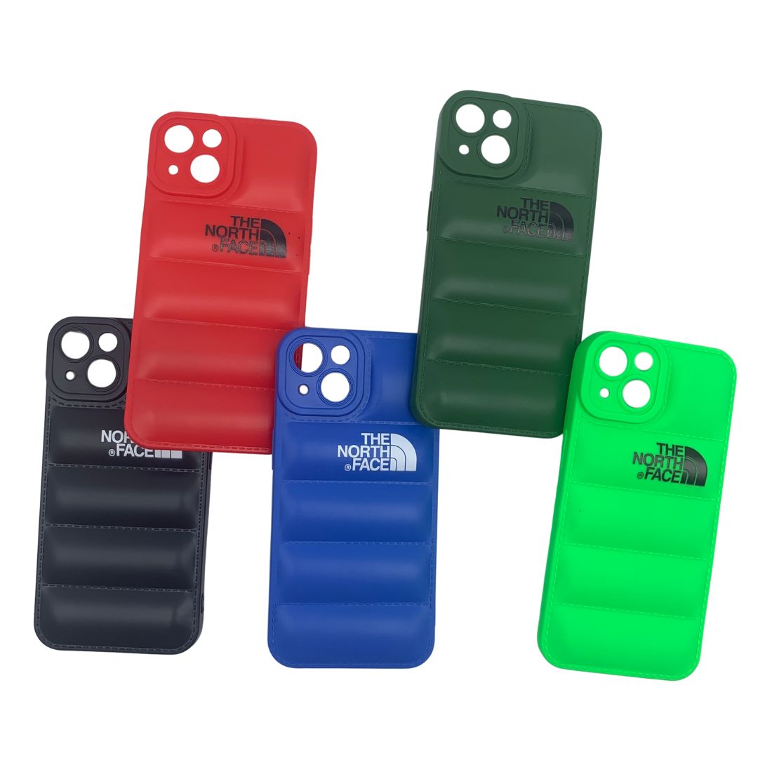 iPhone 13 Puffer Jacket Case Shock-Absorbing Air Cushion Back Cover