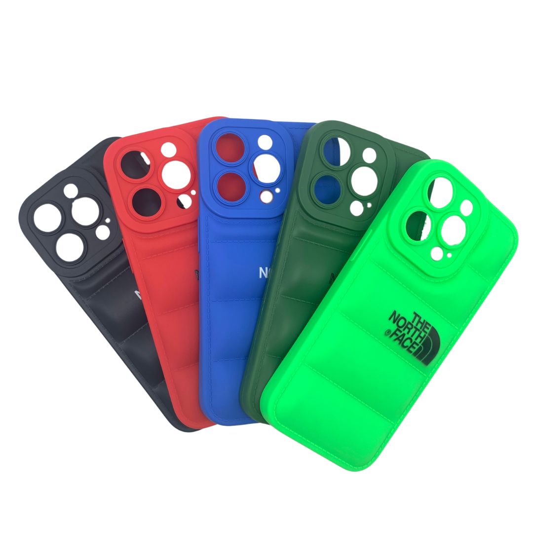 iPhone 14 Pro Puffer Jacket Case Shock-Absorbing Air Cushion Back Cover