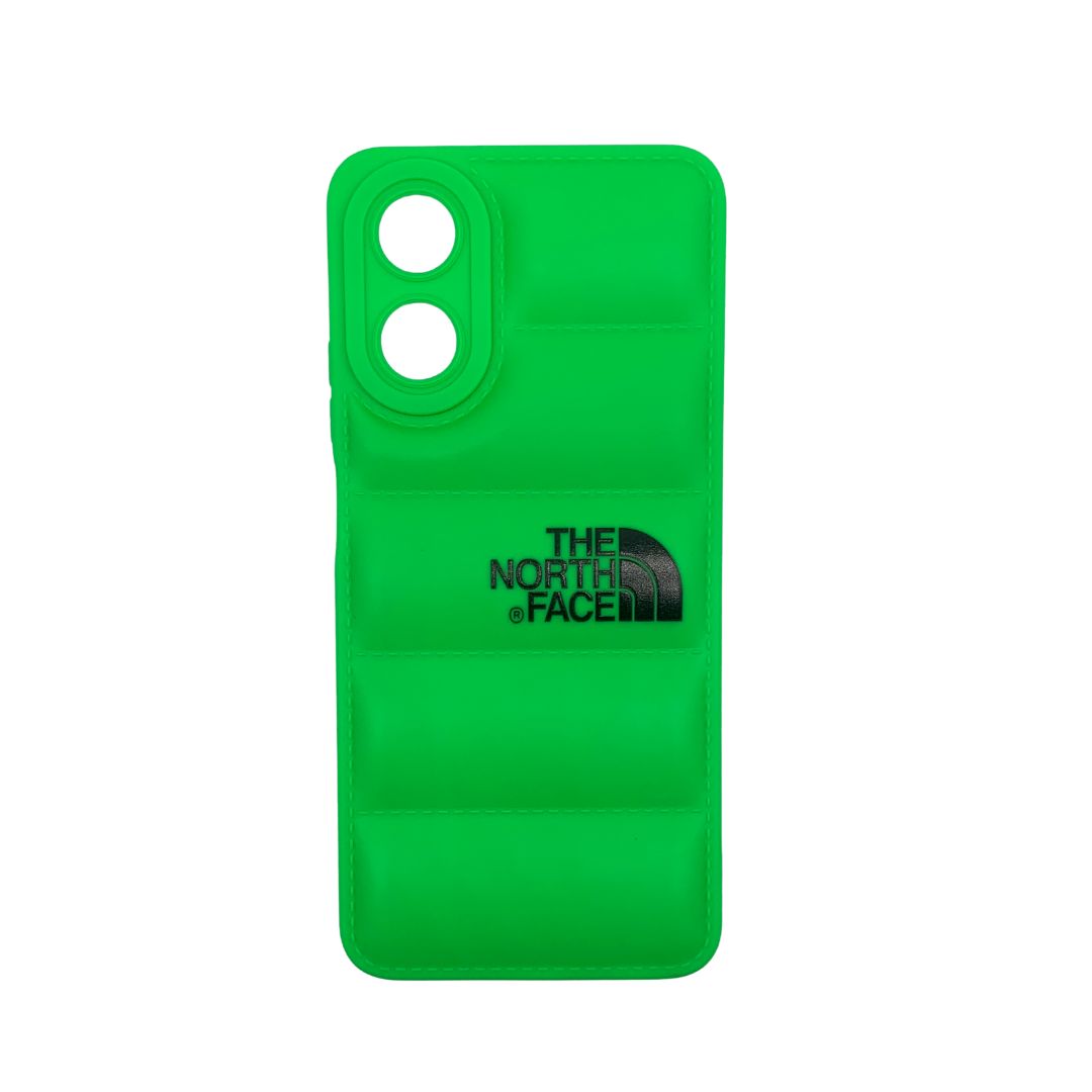 OPPO A17 Puffer Jacket Case Shock-Absorbing Air Cushion Back Cover