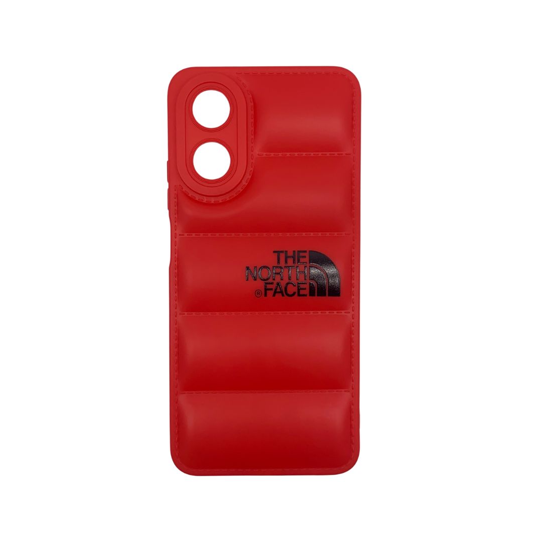 OPPO A17 Puffer Jacket Case Shock-Absorbing Air Cushion Back Cover