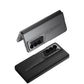 LEEKA Samsung Z Fold 6 case with Super Luxury Sport car fiber Pro case design with free inbuilt Screen Protector
