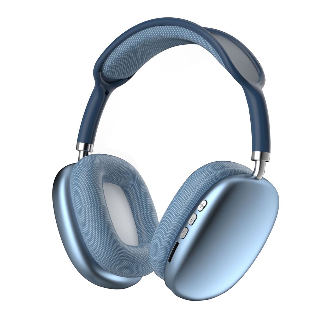 P9 Wireless Headphone Bluetooth 5.0 Stereo Sound with Mic Foldable Over-Ear Headset for Music Gaming and Calls