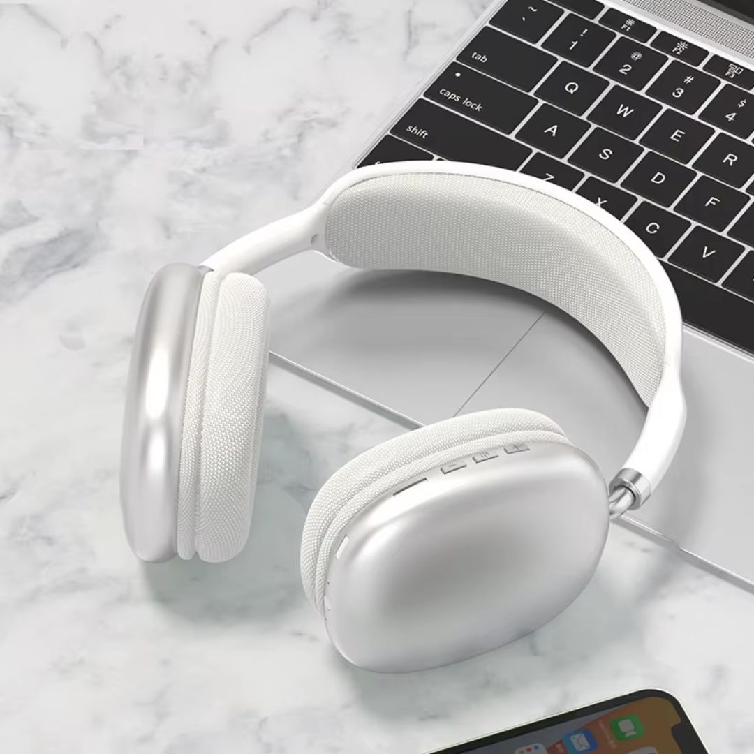 P9 Wireless Headphone Bluetooth 5.0 Stereo Sound with Mic Foldable Over-Ear Headset for Music Gaming and Calls