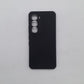 infinix Hot 60 Pro Carbon Fiber texture Hard Rubber armour back cover shock-porof case