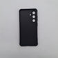 Samsung S25 Carbon Fiber texture Hard Rubber armour back cover shock-porof case