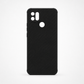 OPPO A15 Carbon Fiber texture Hard Rubber armour back cover shock-porof case