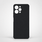 Redmi 12 Carbon Fiber texture Hard Rubber armour back cover shock-porof case