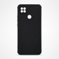 Redmi 9C Carbon Fiber texture Hard Rubber armour back cover shock-porof case