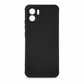 Redmi A1 Carbon Fiber texture Hard Rubber armour back cover shock-porof case