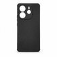 Redmi Note 14 Carbon Fiber texture Hard Rubber armour back cover shock-porof case