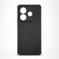 Redmi Note 14 5G Carbon Fiber texture Hard Rubber armour back cover shock-porof case