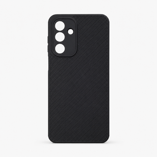 Samsung M36 Carbon Fiber texture Hard Rubber armour back cover shock-porof case