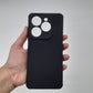 Tecno Spark 20 Carbon Fiber texture Hard Rubber armour back cover shock-porof case