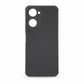 Vivo Y03 Carbon Fiber texture Hard Rubber armour back cover shock-porof case