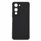 Vivo Y29s Carbon Fiber texture Hard Rubber armour back cover shock-porof case