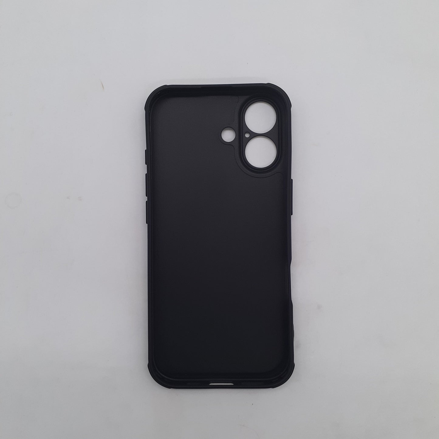 iPhone 17 Carbon Fiber texture Hard Rubber armour back cover shock-porof case