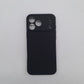 iPhone 17 Pro Max Carbon Fiber texture Hard Rubber armour back cover shock-porof case