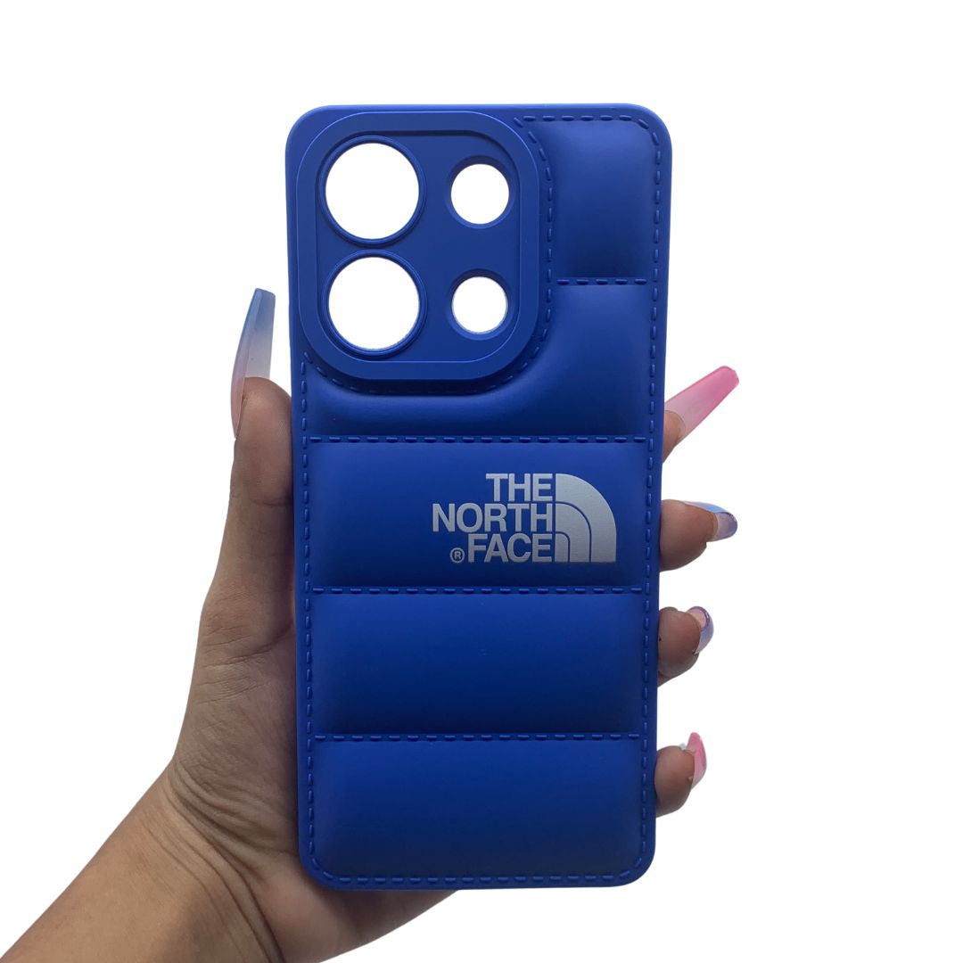 Redmi Note 13 4G Puffer Jacket Case Shock-Absorbing Air Cushion Back Cover