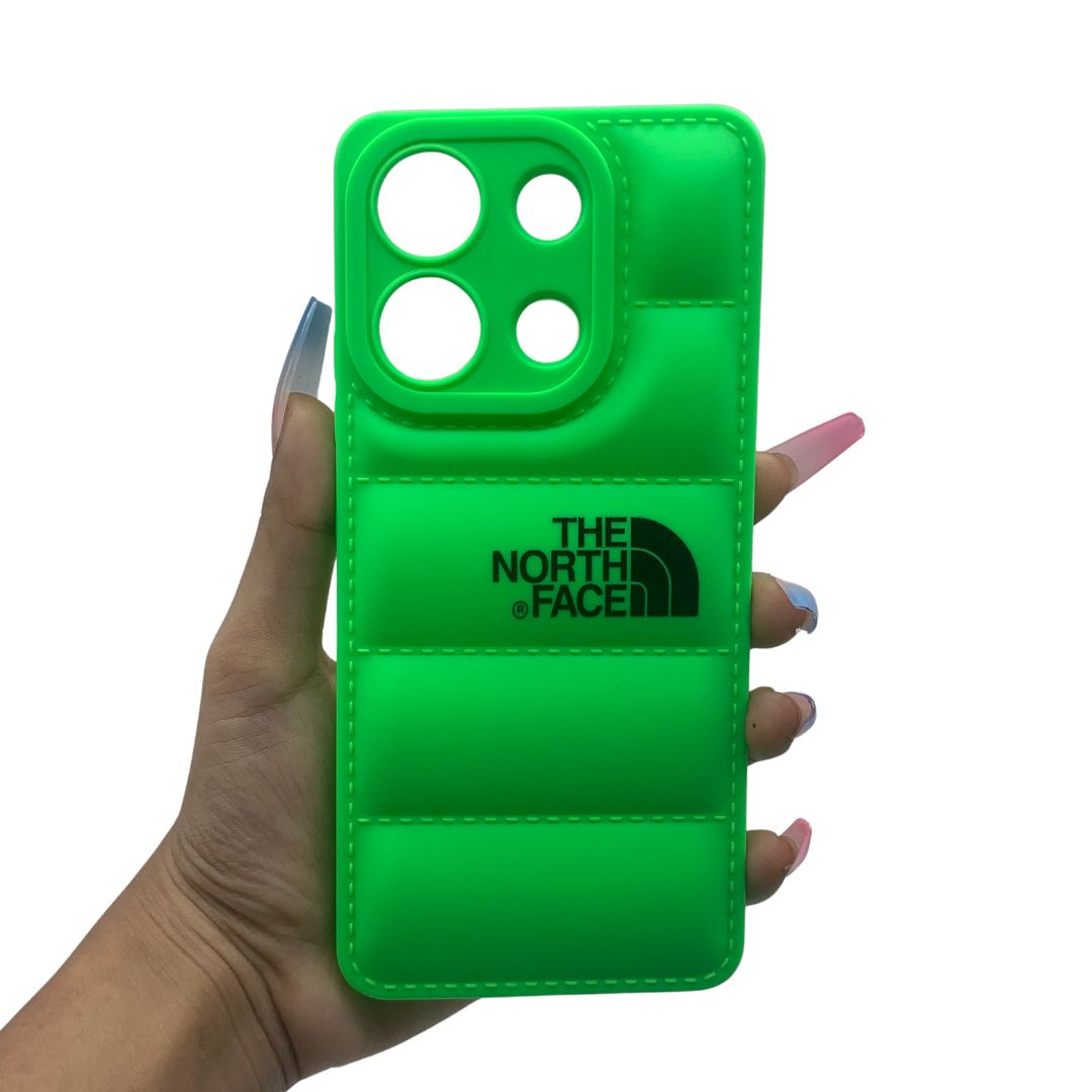 Redmi Note 13 4G Puffer Jacket Case Shock-Absorbing Air Cushion Back Cover