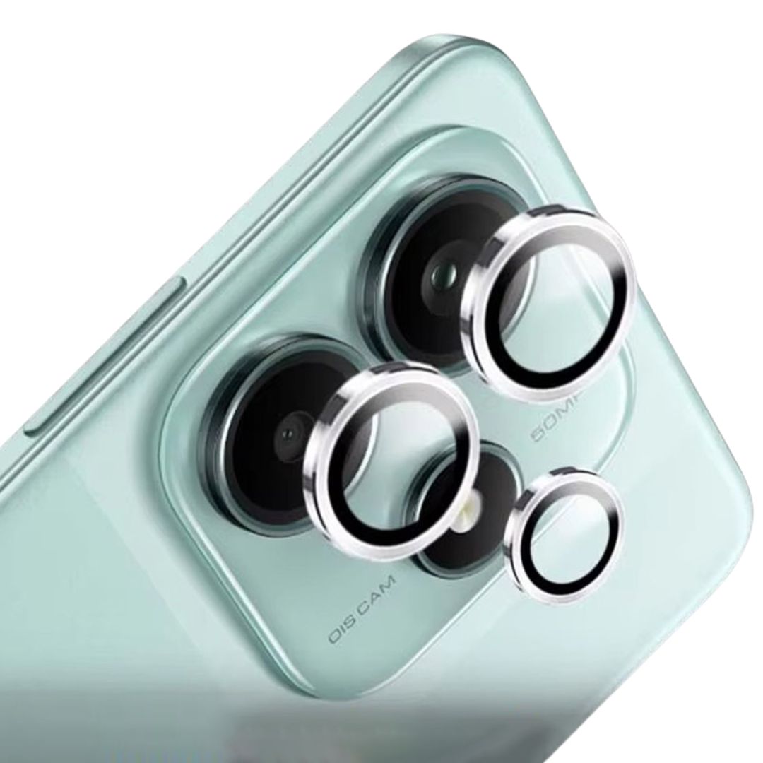 Redmi 14 Camera lens protection Ring with Tempered glass