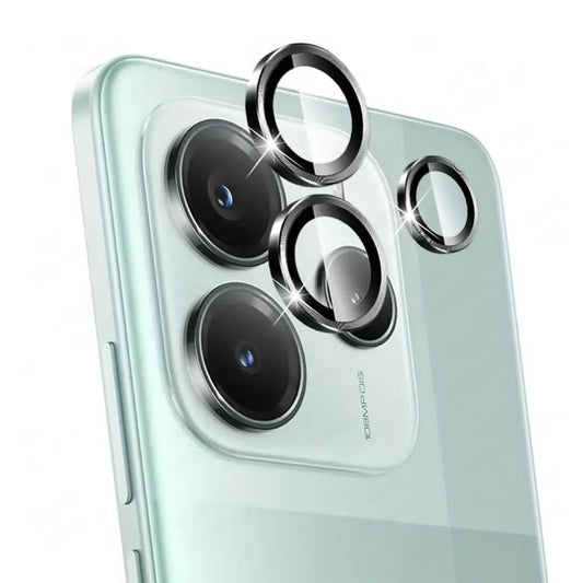 Redmi 14 Camera lens protection Ring with Tempered glass