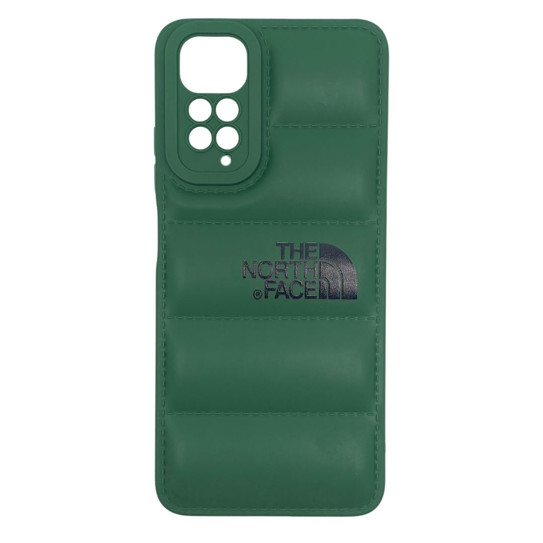Redmi Note 11 4G Puffer Jacket Case Shock-Absorbing Air Cushion Back Cover