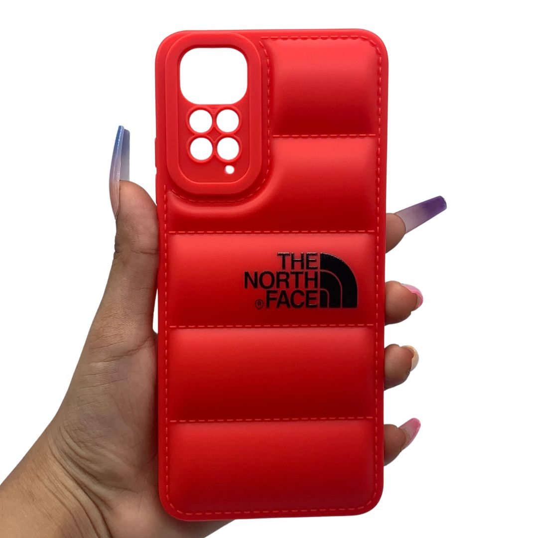 Redmi Note 11 4G Puffer Jacket Case Shock-Absorbing Air Cushion Back Cover