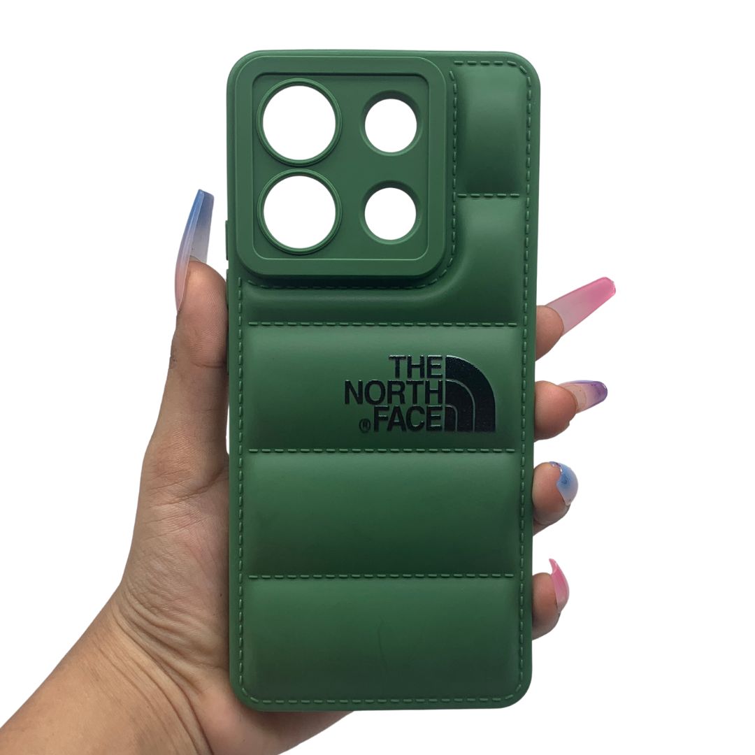 Redmi Note 13 Pro Puffer Jacket Case Shock-Absorbing Air Cushion Back Cover
