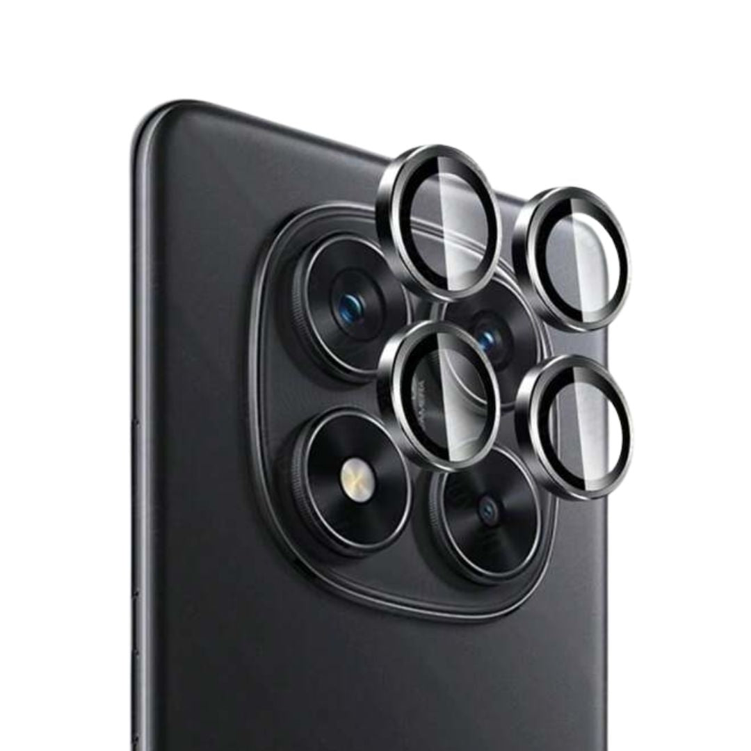 Redmi Note 14 Pro 5G Camera lens protection Ring with Tempered glass