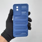 Vivo Y02 Carbon Fiber Slim TPU Phone Case | Heat Dissipation, Anti-Scratch Back Cover, Shockproof Protection