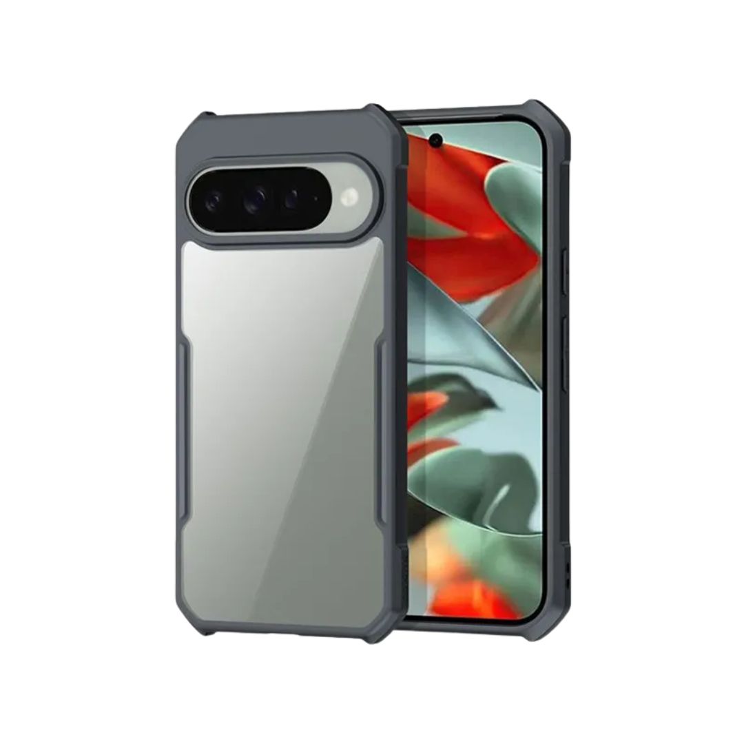 Google Pixel 9 case Matte Black Back Cover Soft Silicone TPU Bumper case