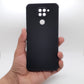 Redmi Note 9 Carbon Fiber texture Hard Rubber armour back cover shock-porof case