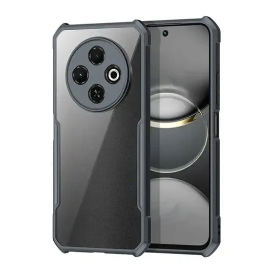 Tecno Spark 30C case Matte Black Back Cover Soft Silicone TPU Bumper case