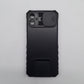 Samsung A05 Protective Phone Case Camera Slide Cover Built-in Kickstand Shockproof Military Grade Protection