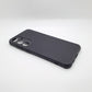Samsung A55 Carbon Fiber texture Hard Rubber armour back cover shock-porof case