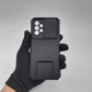 Samsung A53 Heavy Duty Protective Phone Case Sliding Camera Cover Integrated Kickstand Ultimate Privacy Viewing