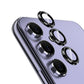 Samsung A54 5G Metal Frame and Tempered Glass Camera Lens Protector Shield for Ultra-Clear Rear Camera Protection