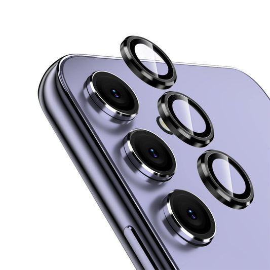 Samsung A54 5G Metal Frame and Tempered Glass Camera Lens Protector Shield for Ultra-Clear Rear Camera Protection