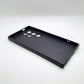 Samsung S24 Ultra Carbon Fiber texture Hard Rubber armour back cover shock-porof case
