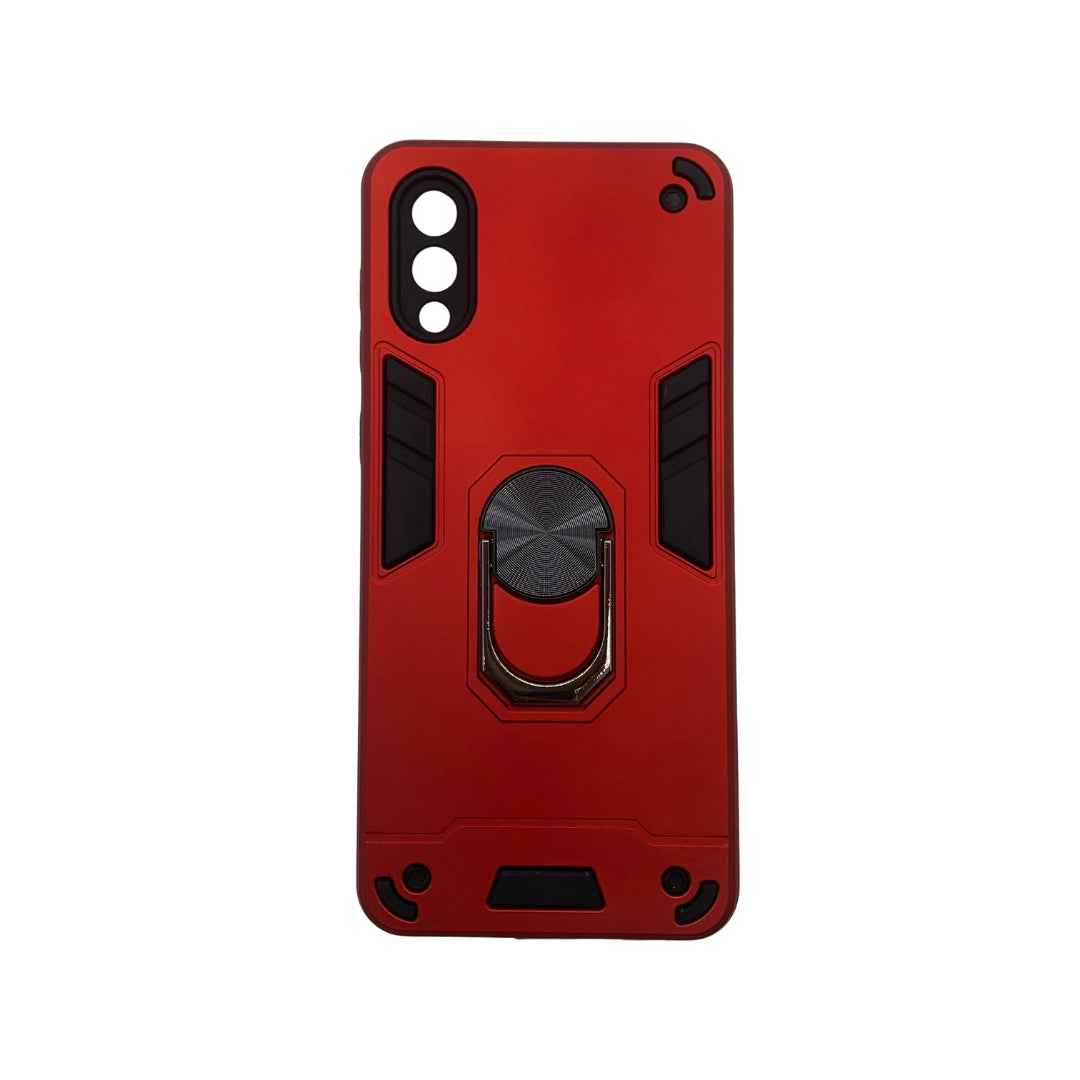 Samsung A02/M02 Shockproof Hard PC Case with Ring Holder Slim Cover