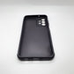 Samsung A04s Carbon Fiber texture Hard Rubber armour back cover shock-porof case