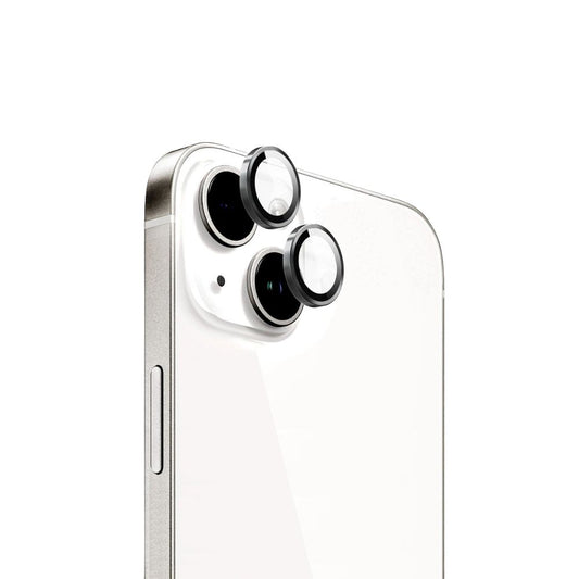 iPhone 15 Plus Camera Lens Protector: Premium Metal Ring and Double-Tempered Glass Shield for Ultra High Clarity and Scratch Resistance