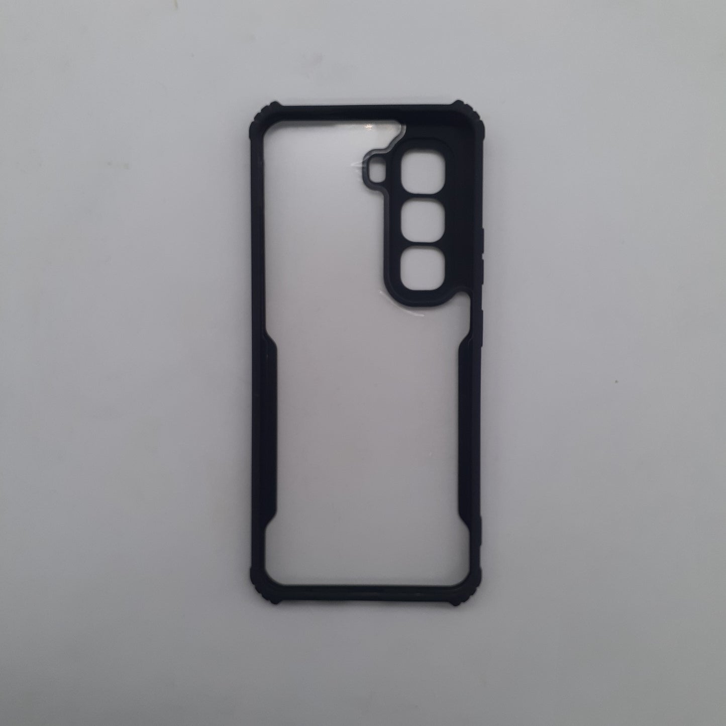 infinix Hot 50 Pro iPAKY Case, Heavy Duty Shock Proof Edges Protection Cover with Anti-Slip Grip and Comfortable Texture
